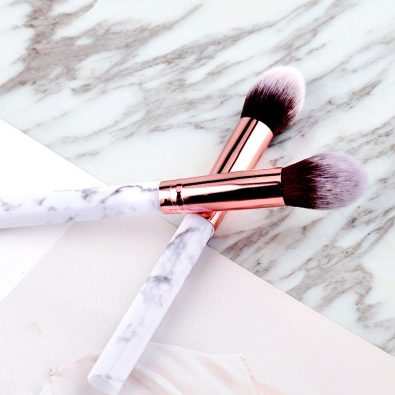 Customize Good Mlilti-style Makeup Marble Highlighter Brush-03