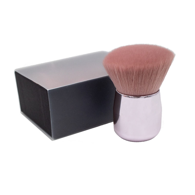 Luxuary Design Kabuki Brush Pink Powder Brush Mhlan Factory-01