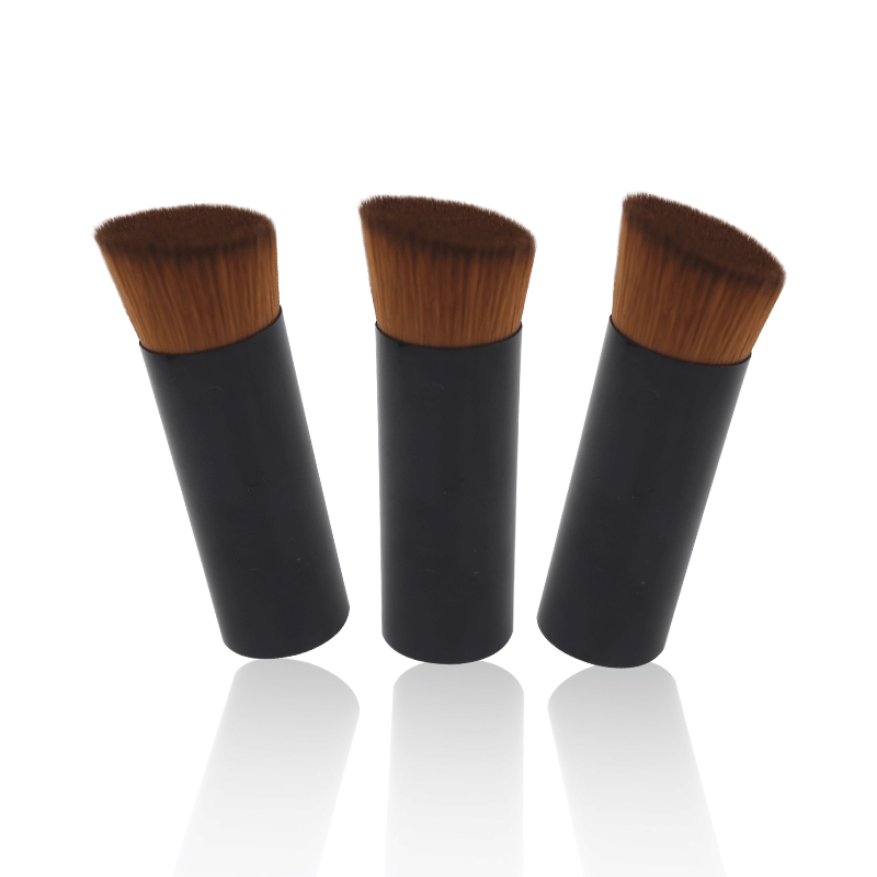 Single Short Bevel Angle Cosmetic Brush