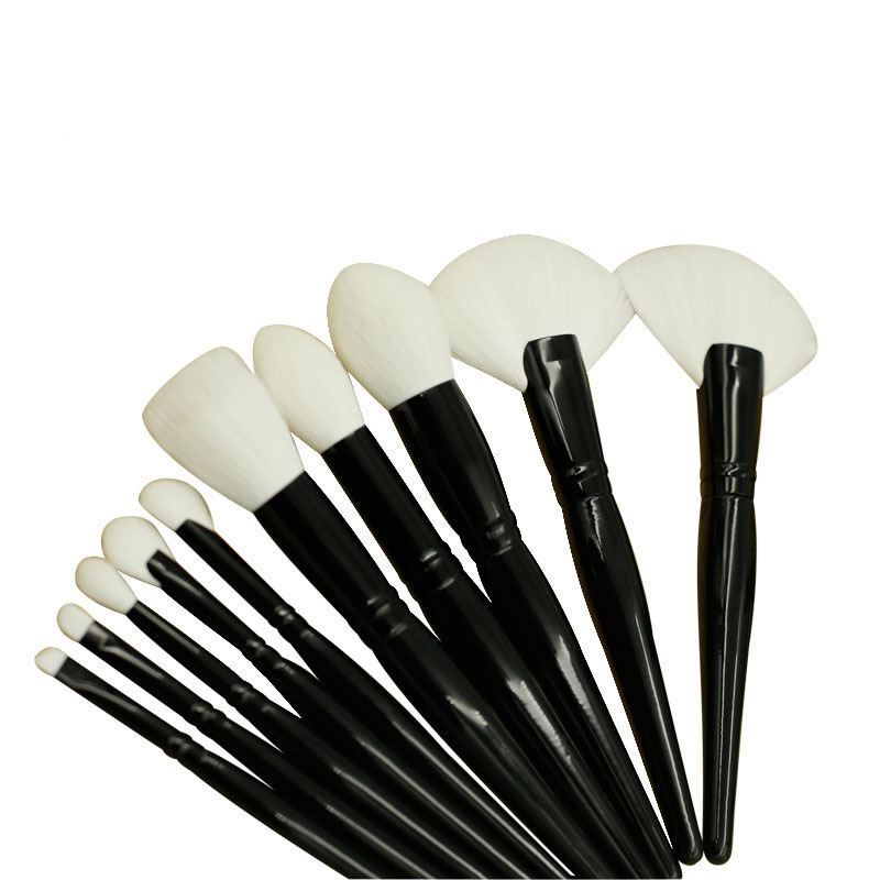 Special Shape Handle Eyeliner Makeup Brush with Super Soft White Synthetic Hair-03