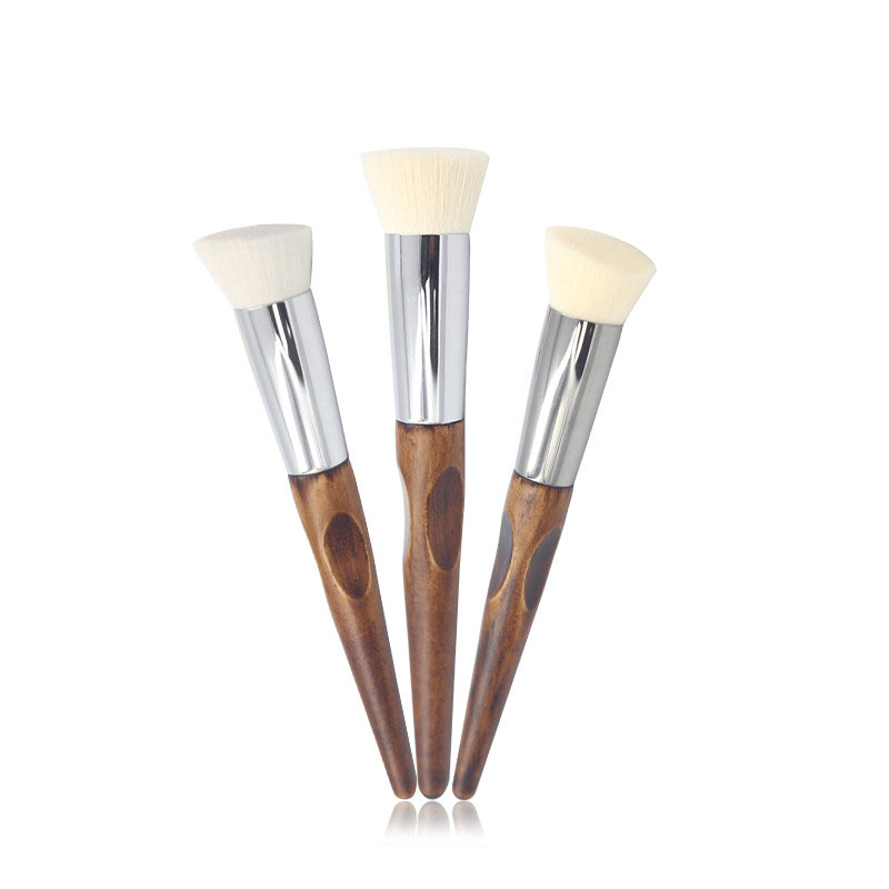 Customized Retro Sandalwood Portable Makeup Tools