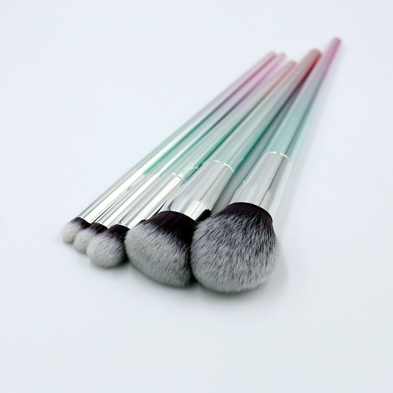 Factory Price 5 pcs ombre fluffy makeup brush Wholesale-04