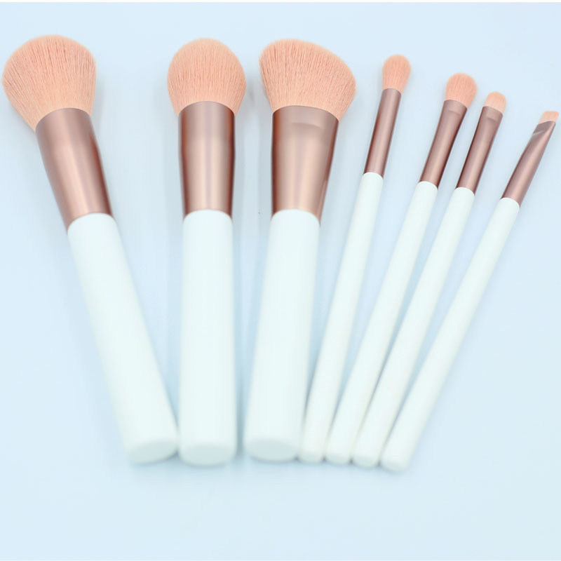 High Quality White Crown Makeup Brush Set with Good Price-04