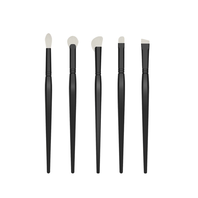 Launched New Silk Soft Hair Eye Brush Set with Special Wood Handle-03