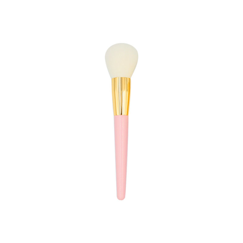 Multiple-function Pink and Gold Makeup Brushes-03