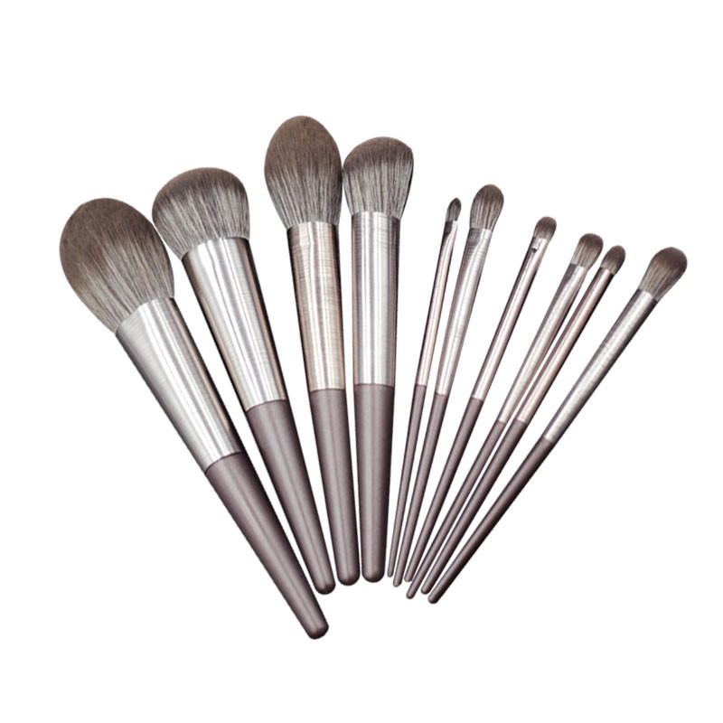 Professional Makeup Brush Factory Wholesale Makeup Brushes with 10 pcs Supplier-01