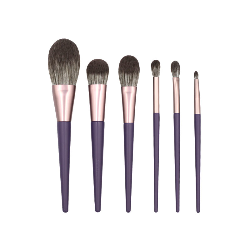Romantic Purple Makeup Brush Set-01