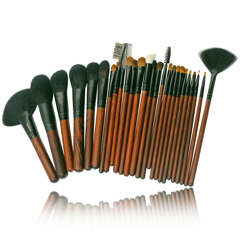 animal hair professional makeup brush kit with bags-01