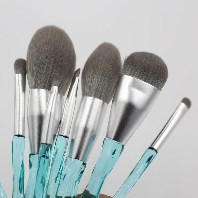 highclass grey micro fiber makeup brush set-02