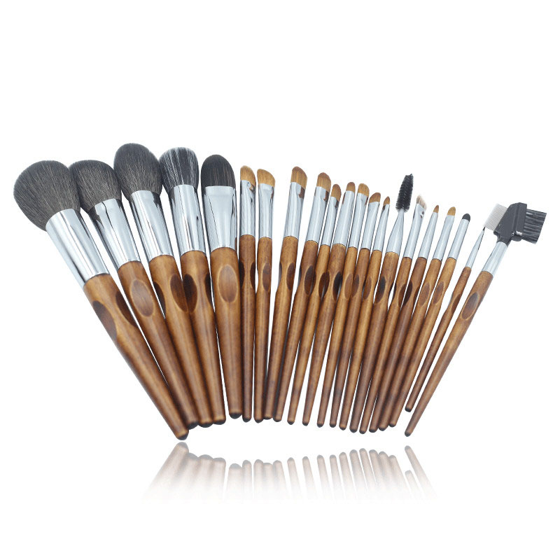 wool makeup brush set with free bags-01