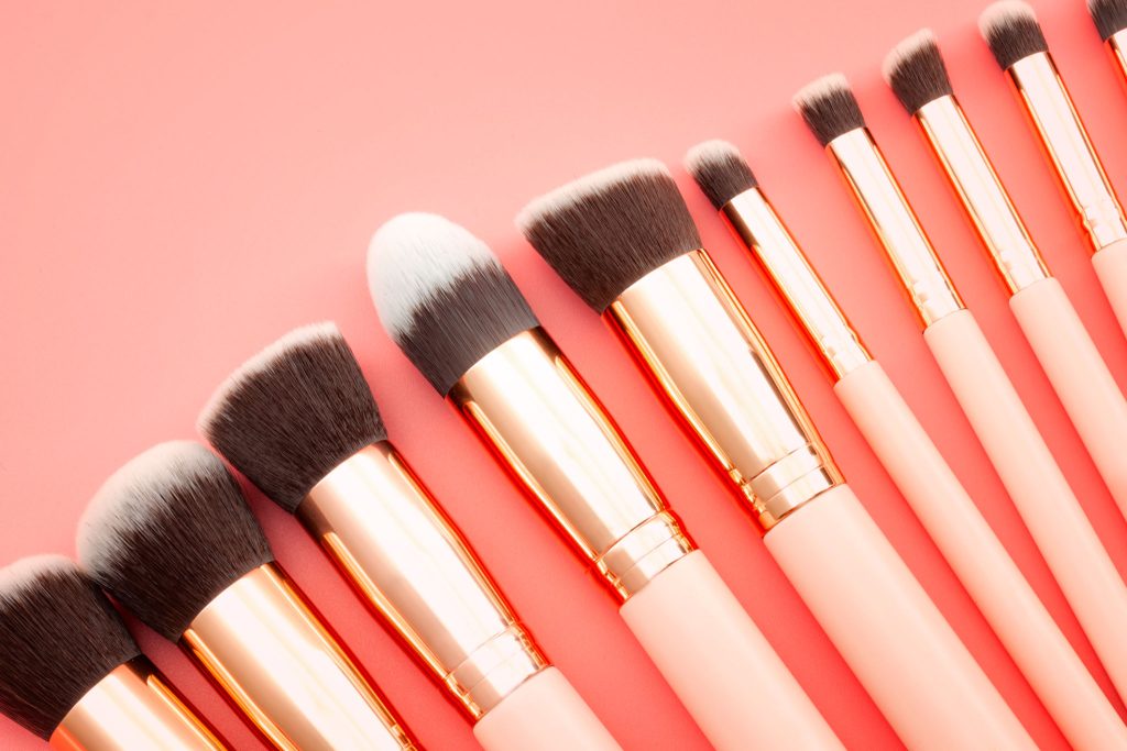 synthetic kabuki makeup brush set